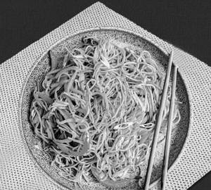 Veg hakka noodles