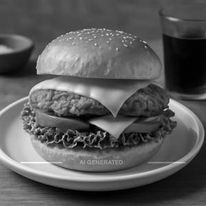 Classic Thousand Cheese Chicken Burger
