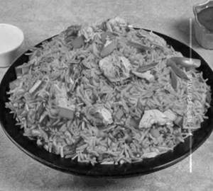 Chicken schezwan fried rice