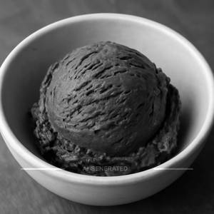 Chocolate Ice Cream Scoop