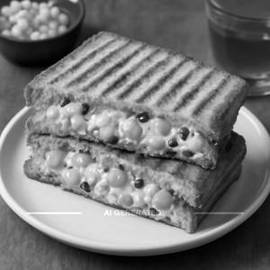 Cheese And Corn Sandwich