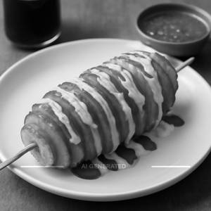 Cheese Schezwan Tornado Potato