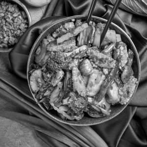 Stir Fry Veg in Shanghai Sauce DRY