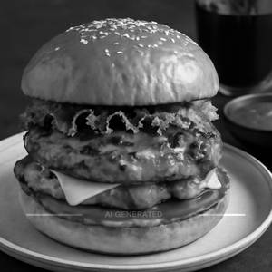 Jumbo Peri-peri Chicken Burger