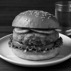 Classic Peri-peri Veg Burger