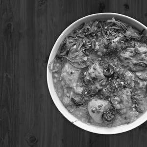Chicken dal fry [half]