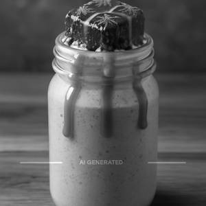 Brownie Caramel Thick Shake