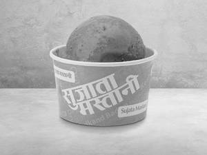 Chocolate Fudge Badam Ice cream