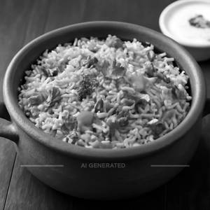 veg dum biryani handi