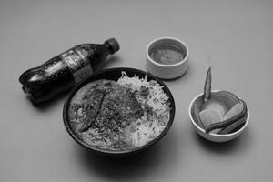 Dal Tadka Rice Bowl + Soft Drink (250 Ml)