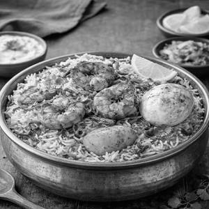 Kolkata Style Prawn Biryani (650 ml)