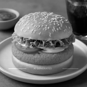 King Veg Royale (veg King Burger)