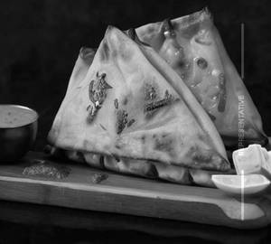 Samosa cheesy grilled