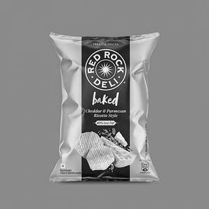 Red Rock Deli Baked Chips ( Cheddar & Parmesan Risotto Style ) 53g