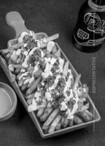 Zinger loaded fries