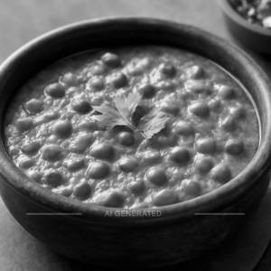green peas masala handi
