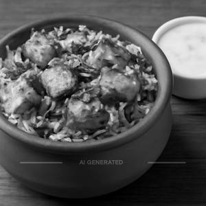 paneer hydrabadi biryani handi