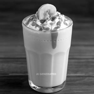 Banana Caramel Thick Shake