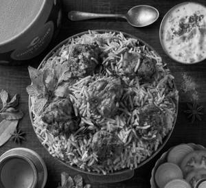 Lucknowi Mutton Dum Biryani