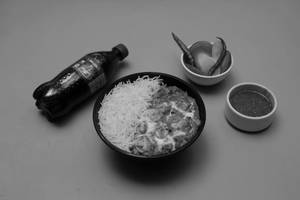 Butter Paneer Rice Bowl + Soft Drink (250 Ml)