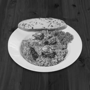 Porcini Mushroom & Truffle Oil Risotto
