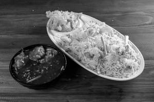 Chicken Rice+chilli Chicken(3pcs) Combo