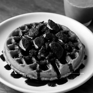 Oreo Crunch Waffles