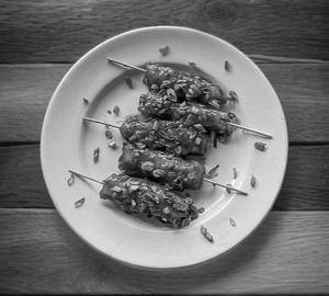 Paneer satay