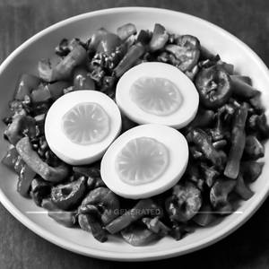 Boiled Egg With Sautay Veggies (3eggs)