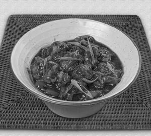 Braised Chicken, Shiitake Mushroom in Oyster Sauce