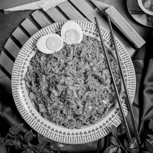 Egg Schezwan Rice
