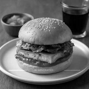 Korean Fusion Delight (korean Paneer Burger)