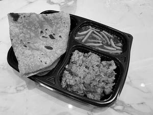 Shev Bhaji Chapati Meal