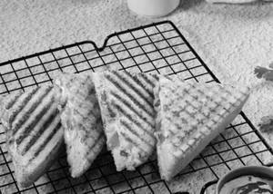 Mushroom And Corn Sandwich