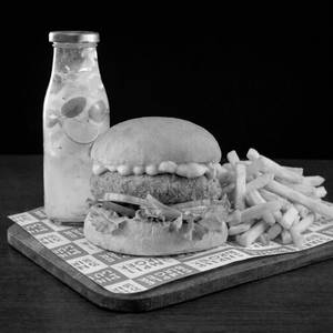 Veggie Vibes Burger Meal