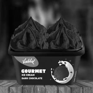 Dark Chocolate Gourmet Natural- Ice Cream Tub (750 Ml)