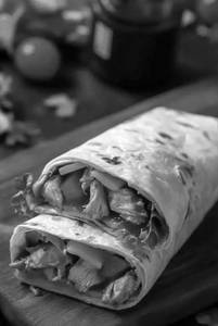 Barbeque Chicken Wrap