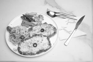 Chicken Parmigiana.