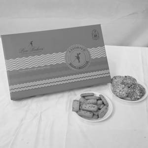 Assorted Cookies Box - Kaju, Pista, Badam & Jeera Cookies Cookies