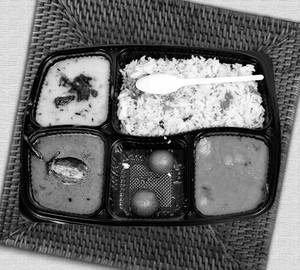 Rice plate