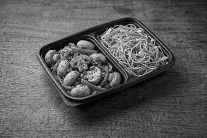 Mushroom Salt & Pepper + Veg Lee Fu Noodles
