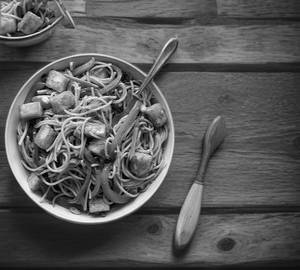 Paneer noodles