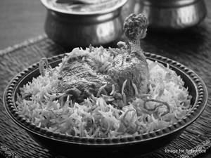 Hyderabadi Chicken Dum Biryani