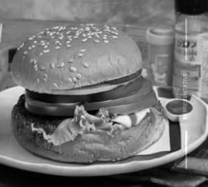 Mexican beef burger