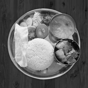 Pork Naga Thali