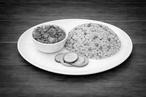 Bengali Veg Fried Rice With Mix Veg Paneer And Salad Combo