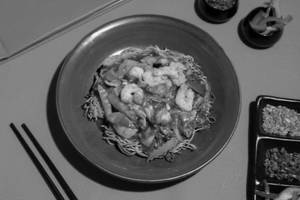 Cantonese Pan Fried Noodles