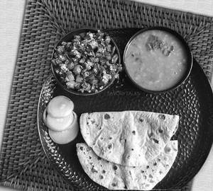 Bhindi Bhunjia Special Thali
