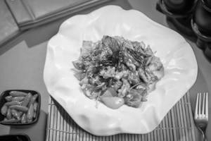 Gai Phad Prik,thai Holy Basil Chicken & Bird Eye Chilli