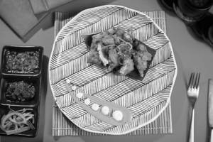 Ayam Goreng,malay Fried Chicken & Sambal Olek